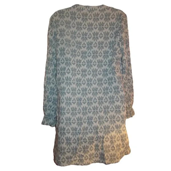Hayden Los Angeles Boho‎ Tribal Print Dress Gauze Hi-Low Tunic 2 Xl - Image 2