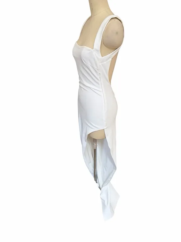 BabyBoo white maxi‎ gown size small - Image 4