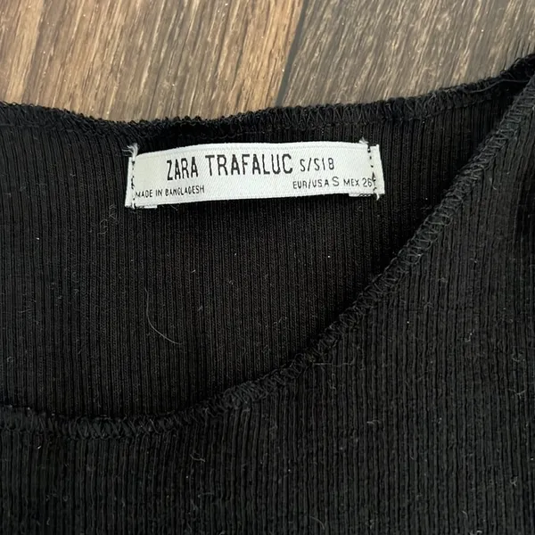 Zara Black Top - Image 2