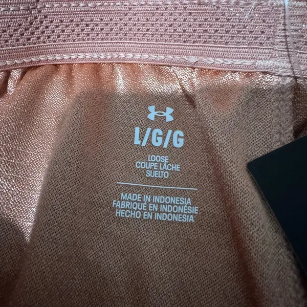 Under Armour Women's Athletic Shorts in Light Pink - Image 5