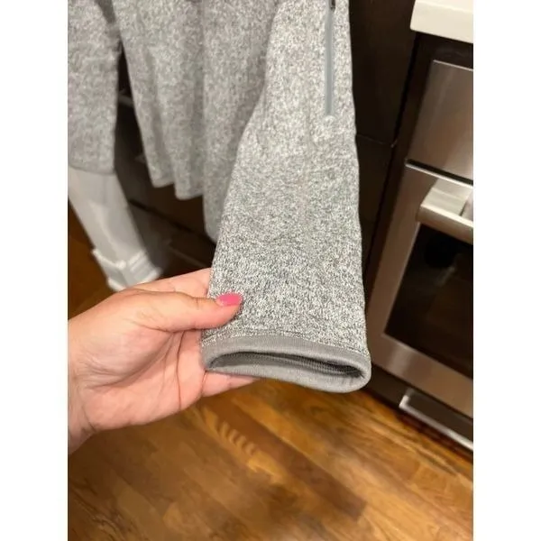 Patagonia Women's Better‎ Sweater 1/4 Zip in Pelican small $99 - Image 3