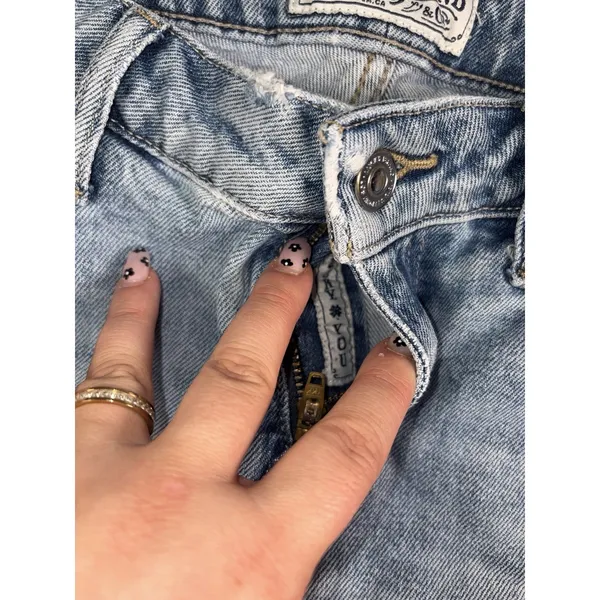 lucky brand jeans womens lolita boot cut jeans 4/27 y2k Low Rise - Image 11
