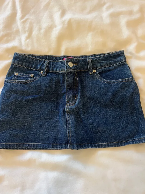 Edikted Skirt Denim - Image 2
