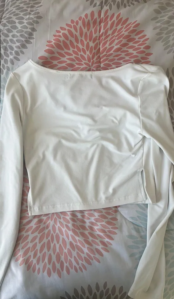 White Sweetheart Long Sleeve - Image 3