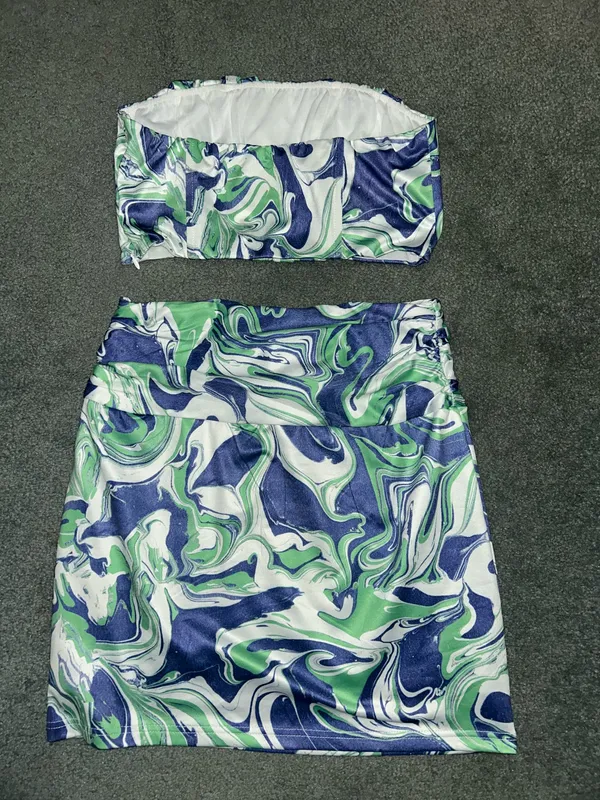 Princess Polly Multicolor Set Top and Skirt - Image 9