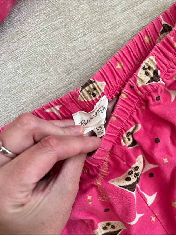 Bed Head Espresso Martini Print Stretch Organic Cotton Jersey Pajamas - Image 4