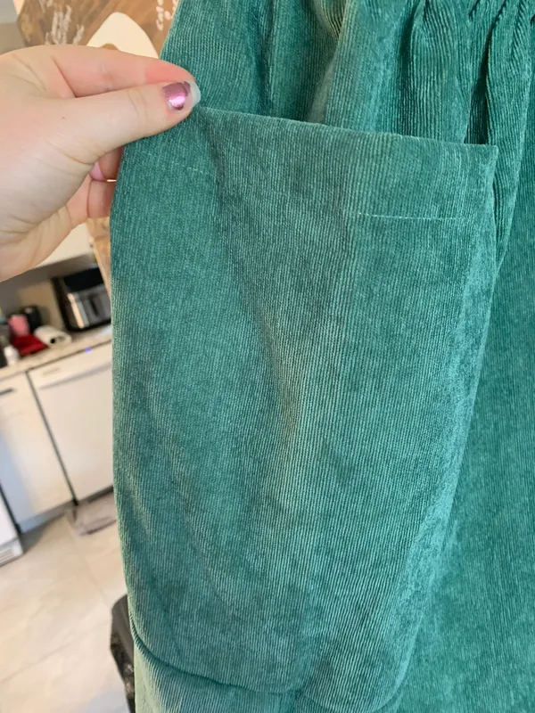 Listicle Corduroy Pocket Front Dress - Image 4