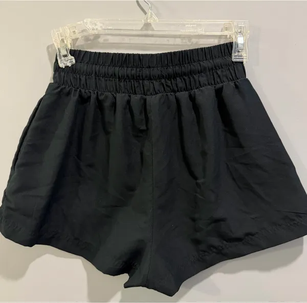 WILO The Label High-Rise Athletic Running Shorts Black - Image 2