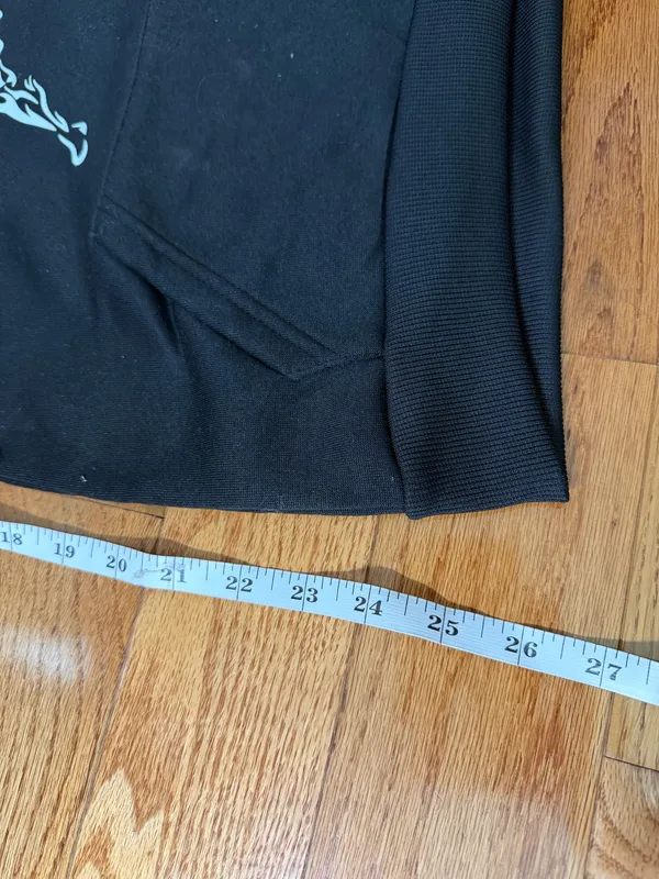 Boys Black Pants and Hoodie jacket - Image 3