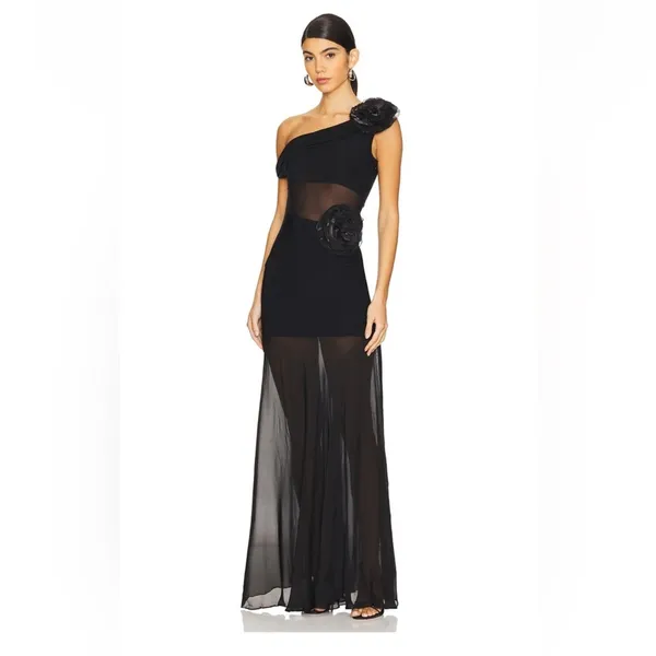 Deme by Gabriella Abby Gown in Black - Image 2