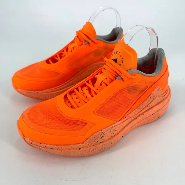 Adidas Stella McCartney Earthlight Women 9.5‎ Orange Mesh Running Sneaker Neon - Image 2