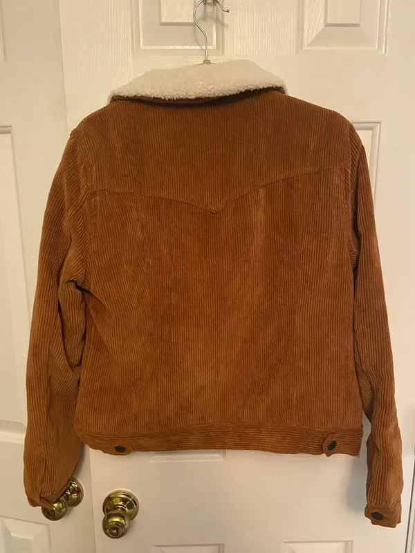 Ashley by 26 International Brown corduroy jacket - Image 2