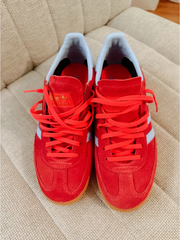 Adidas Spezial Blue and red shoes - Image 2