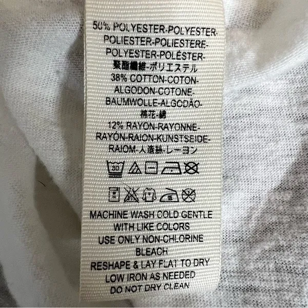 We The Free Cream White Oversized Long Sleeve Top Boho Slouchy Free People M - Image 5