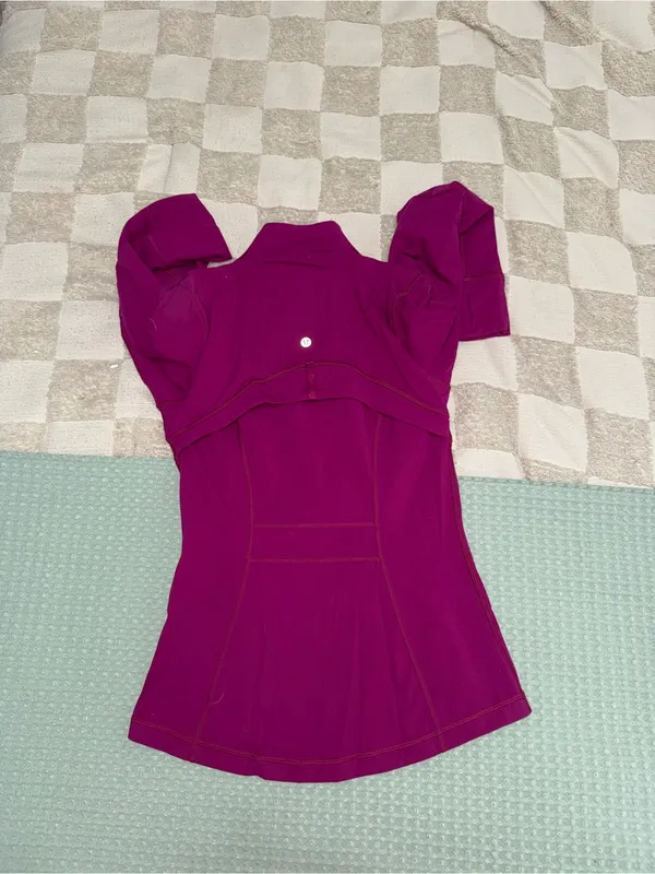 Lululemon Define Jacket *Luon Magenta Purple size 6 - Image 4