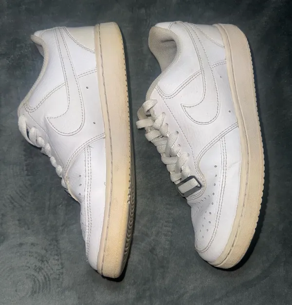 White Nike Shoes - Image 4