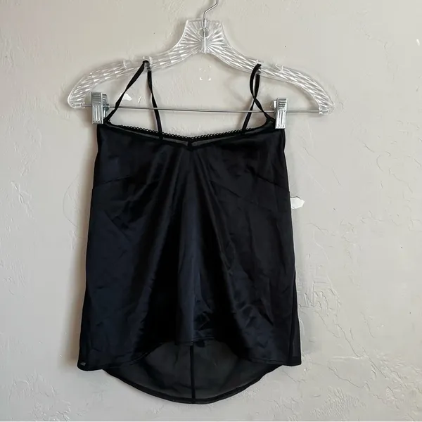 NWT Auden Black Sheer Chemise Tank‎ Top - Image 4