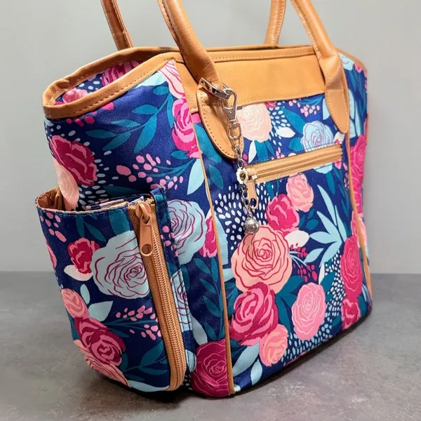 Fit & Fresh Beechwood Floral Large Insulated Lunch Tote Bag NWT - Image 2