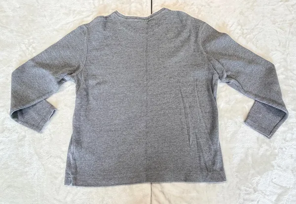 ZARA Women’s Gray Long Sleeve Sweatshirt Pullover - Image 6