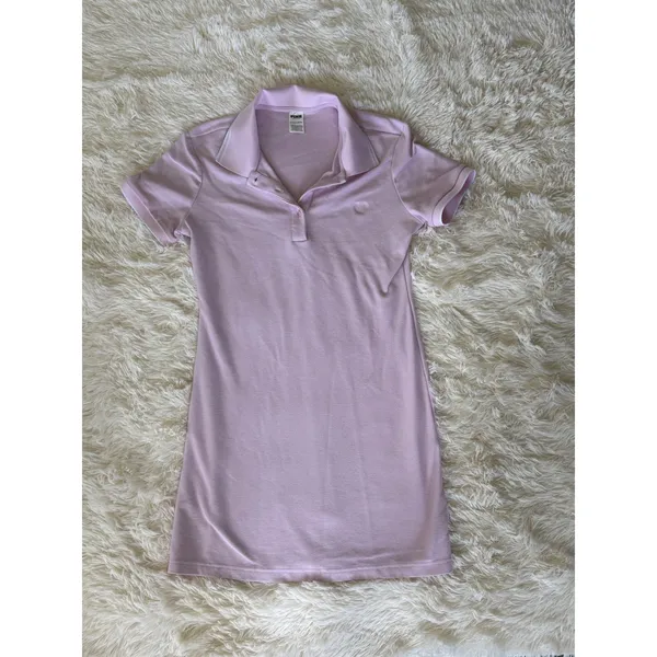 Victoria's Secret PINK Polo Dress Women's Short Sleeve Casual Athleisure Small‎ - Image 4