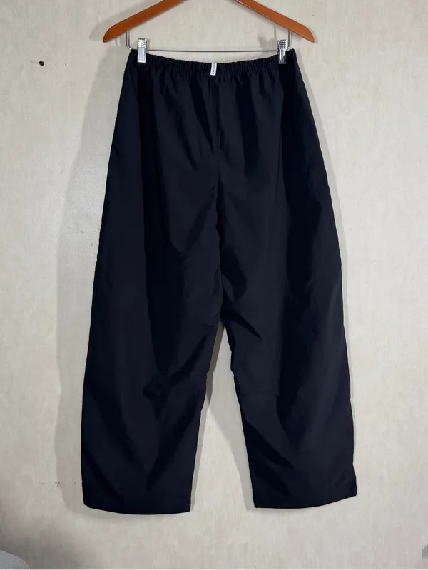 Offline by Aerie Nice Move Barrel Pants Pull On Lightweight in Black M Long - Image 7