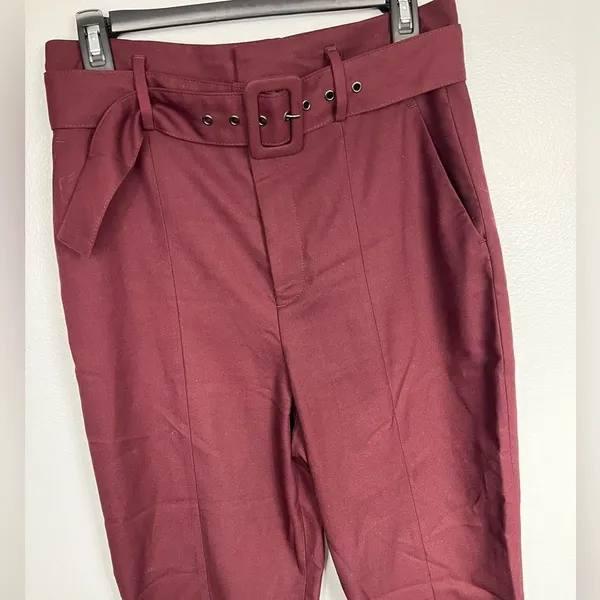 Zara Belted Skinny‎ Cut Pants - Image 2