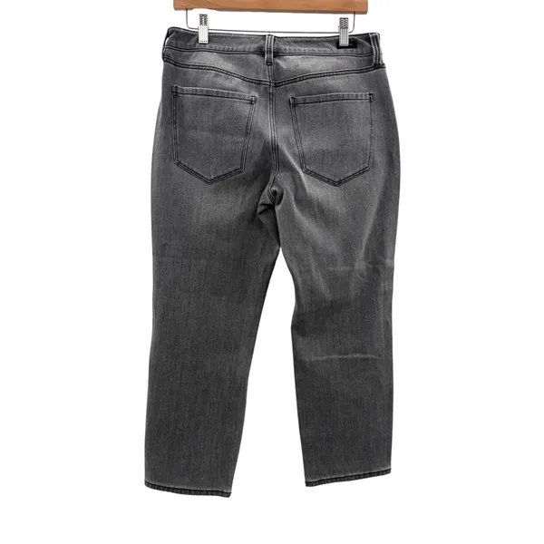 Liverpool Los Angeles Kennedy Crop Straight Jeans‎ Womens 8/29 Gray Wash Stretch - Image 2
