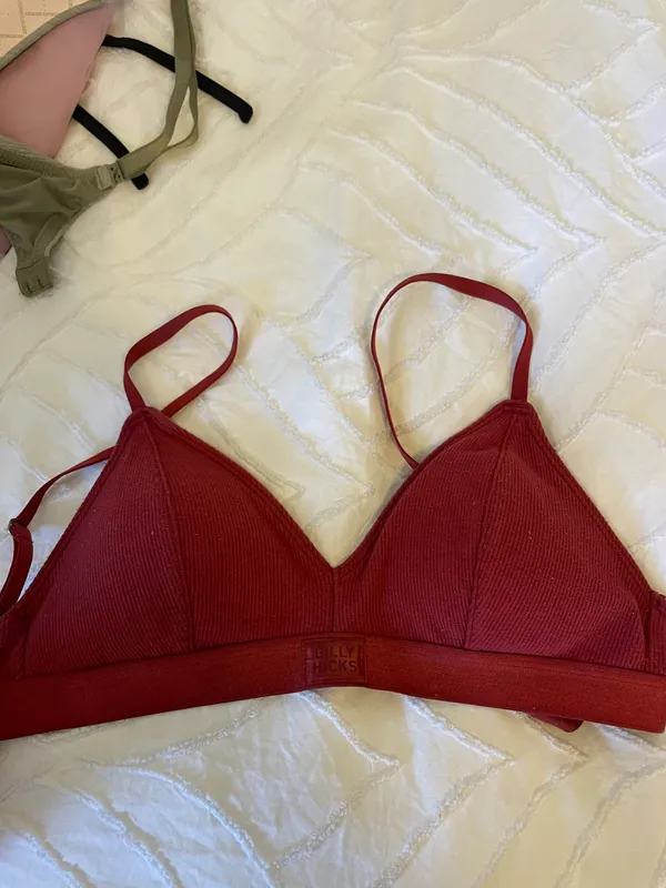 Maroon Padded Bralette - Image 3
