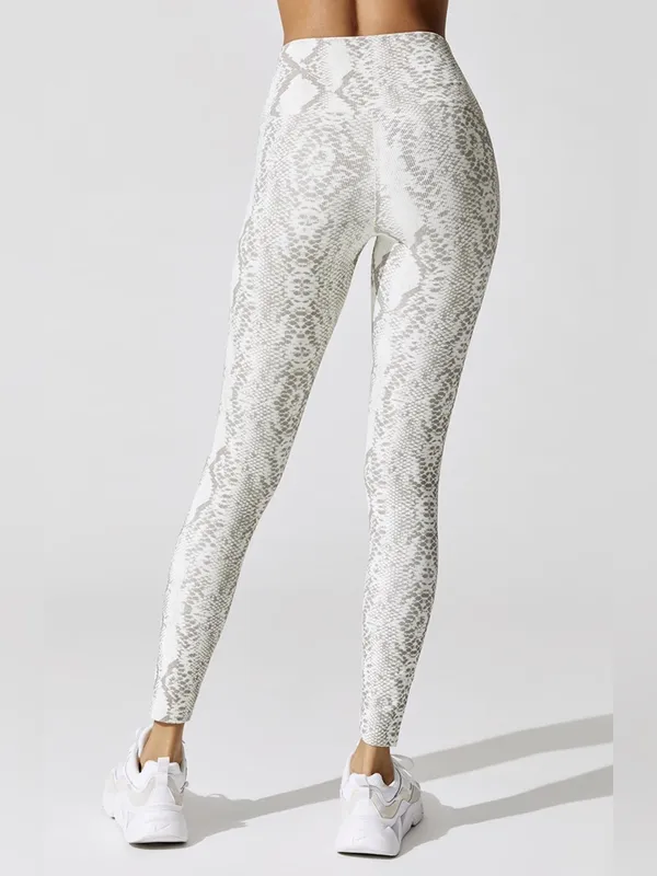 BEACH RIOT snake print Ayla Leggings size‎ large - Image 2