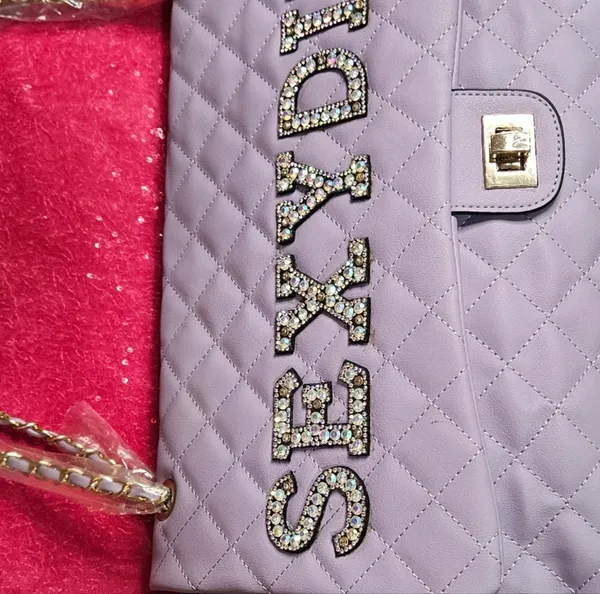 Soulfina Collection Large Travel Bag (Lilac/Purple)(NWT) - Image 2