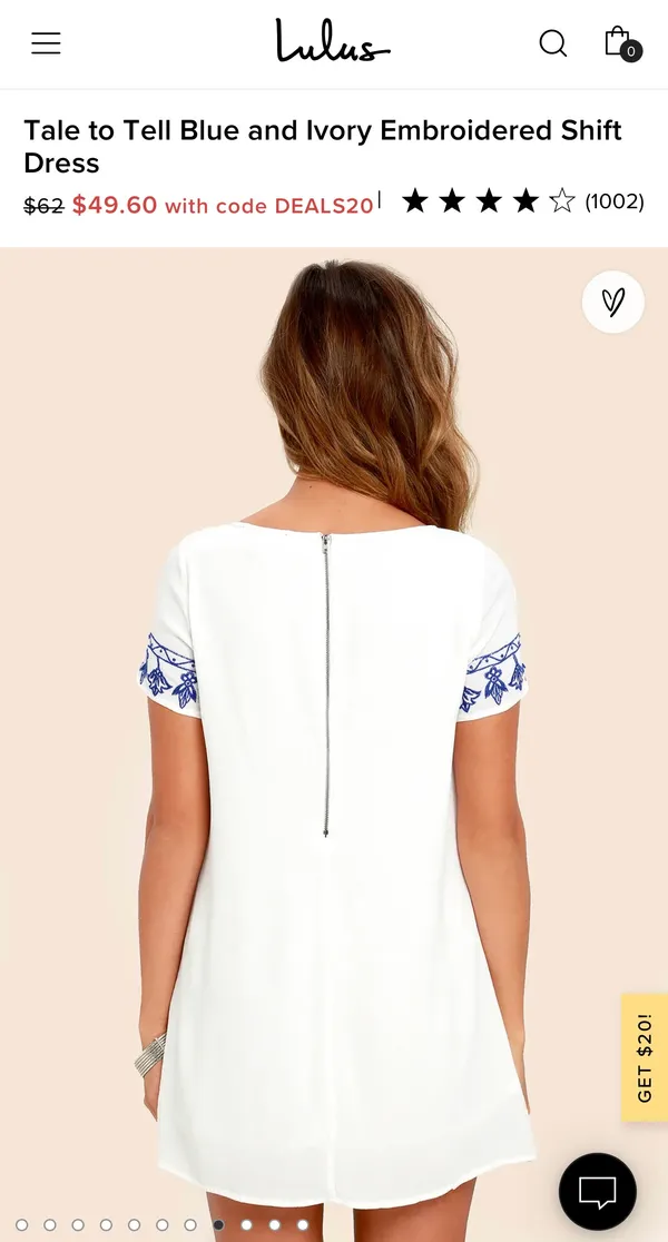 Lulus White Dress - Image 3