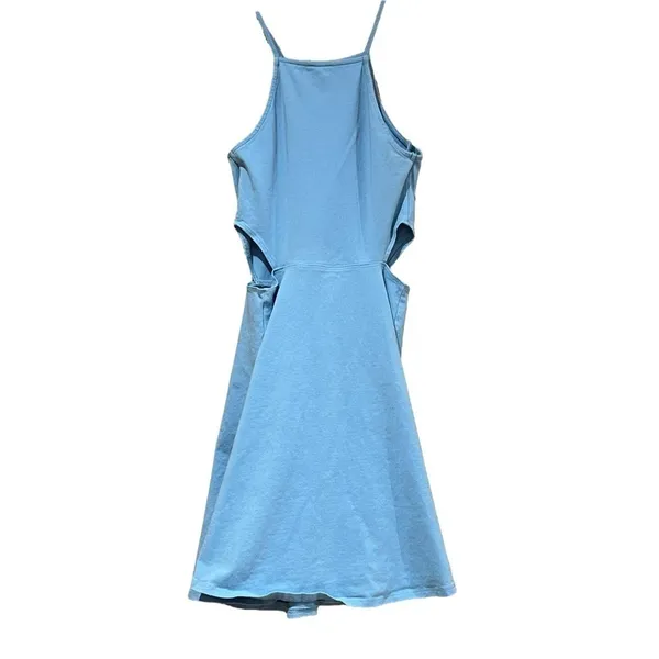 Garage Blue Cut Out Sleeveless Dress Extra Small - Image 3