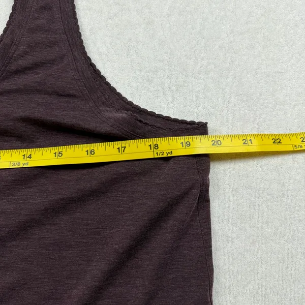 Lululemon Open Back Racerback Tank Top Purple Size 6 - Image 4