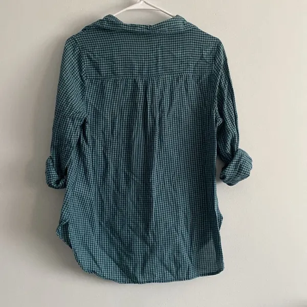 Old Navy Blue Brigham Button Down - Image 4