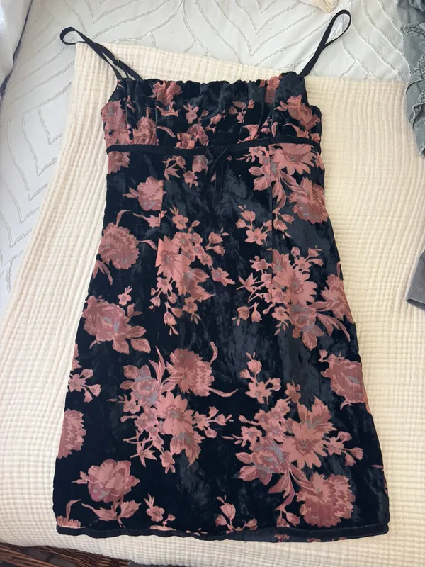 Floral Mini Dress - Image 5