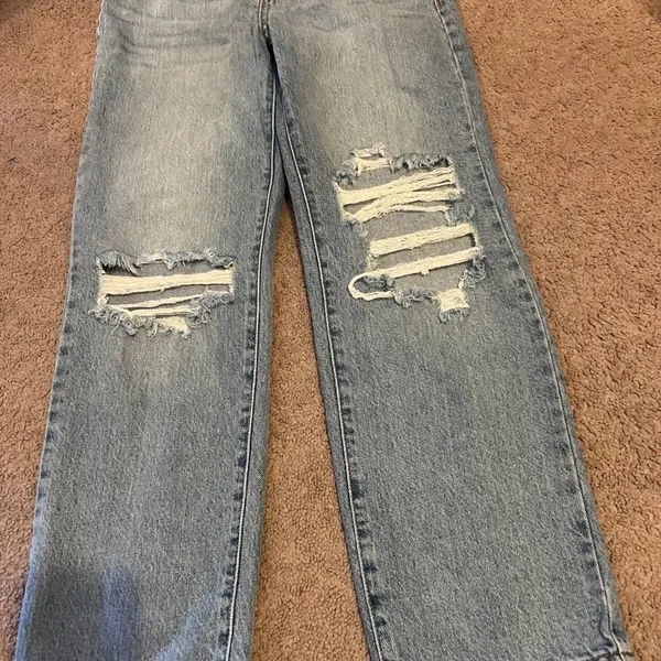 NWT Sneak Peek high rise straight leg jeans 25‎ - Image 5