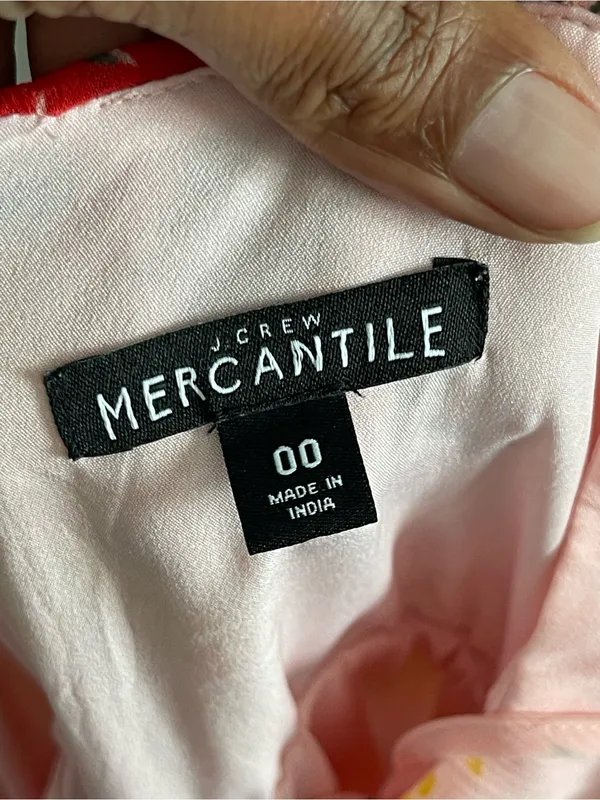 J. CREW | Pastel Pink Floral Spaghetti-Strap Maxi Dress Sz 00 - Image 10