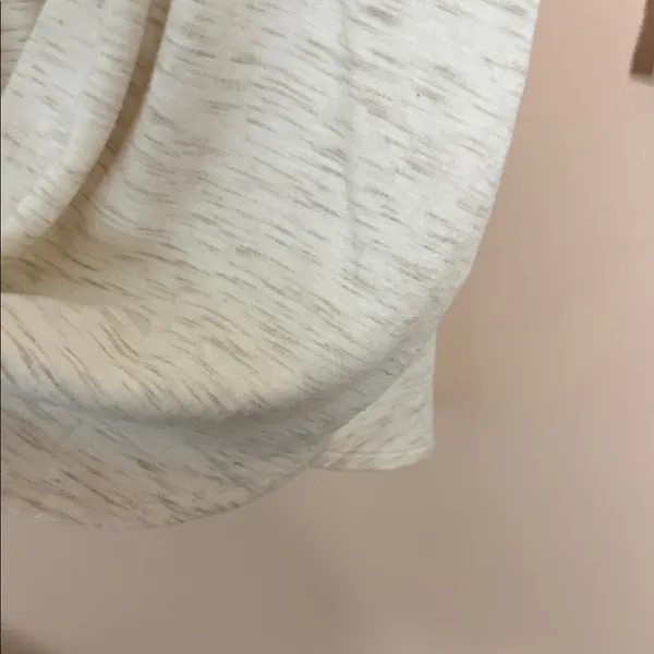 Abercrombie & Fitch Heathered Cream Turtleneck Long-Sleeve Dress - Image 5