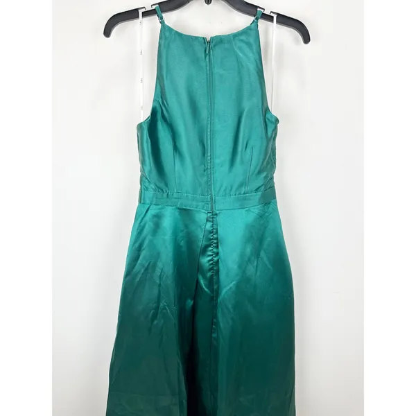 Lulus Broadway Show Emerald Green High-Low Gown Formal Glam Party Medium NWT - Image 12
