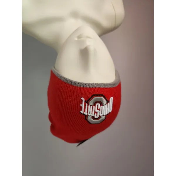 NWT Scarlet Ohio State Buckeyes University Football Campus Knit‎ BeanieCap Hat - Image 6