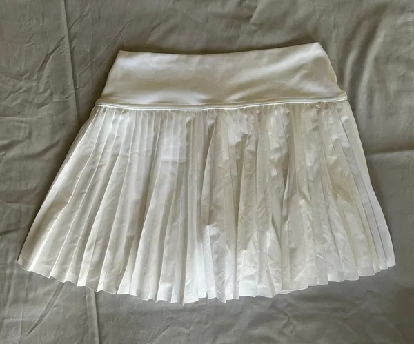 White Tennis Skirt Medium NWOT - Image 2