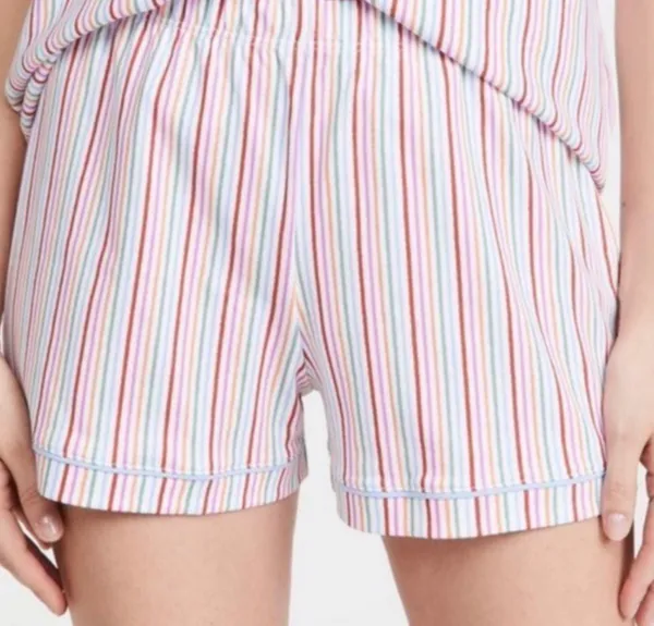 Roller Rabbit Party Stripe Short Pajamas Multi S - Image 3