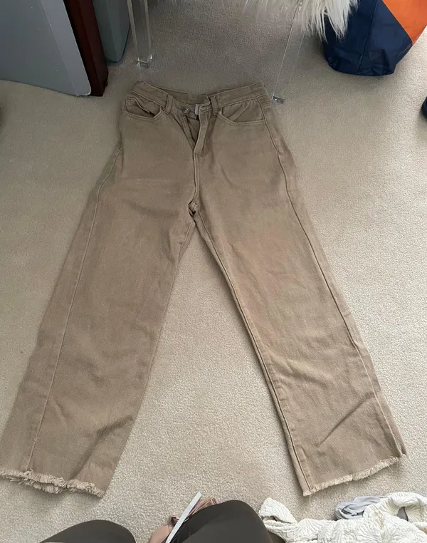 Princess Polly brown wide leg pants - Image 6
