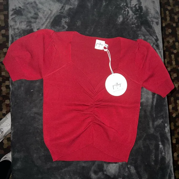 Princess Polly Lissa Top in Red Size L/XL New with tag - Image 3