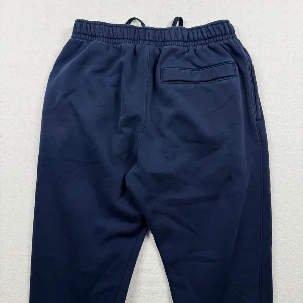 Nike Fleece Jogger Sweatpants Blue Unisex Medium Swoosh - Image 2