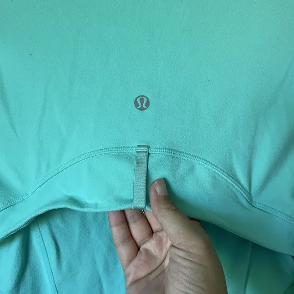 Lululemon Define Jacket Full-Zip Athletic Performance Teal Blue Women's Size 10 - Image 9
