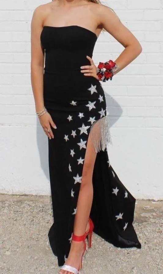 Sherri Hill Stunning Black Prom Dress - Image 4