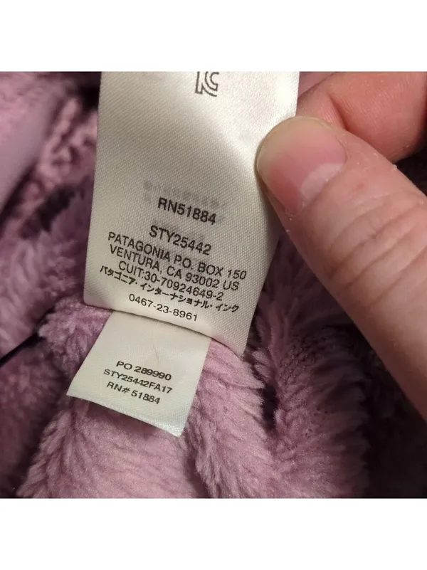 Patagonia Re-Tool Snap-T Fleece Pullover Dragon Purple Light Violet X Dye Size M - Image 9