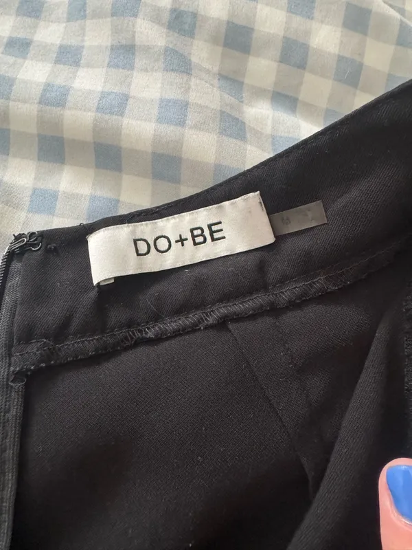 DO+BE Ruffle Skort Black - Image 2