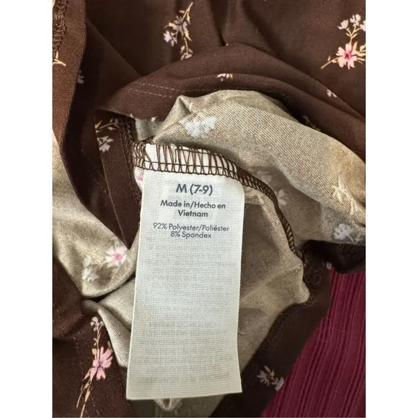 Brown floral tank top Brown Size M - Image 6